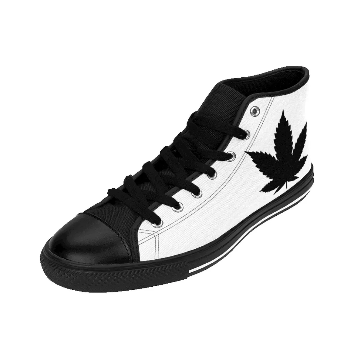 7 Leaf Cannabis Men's High-top Sneakers