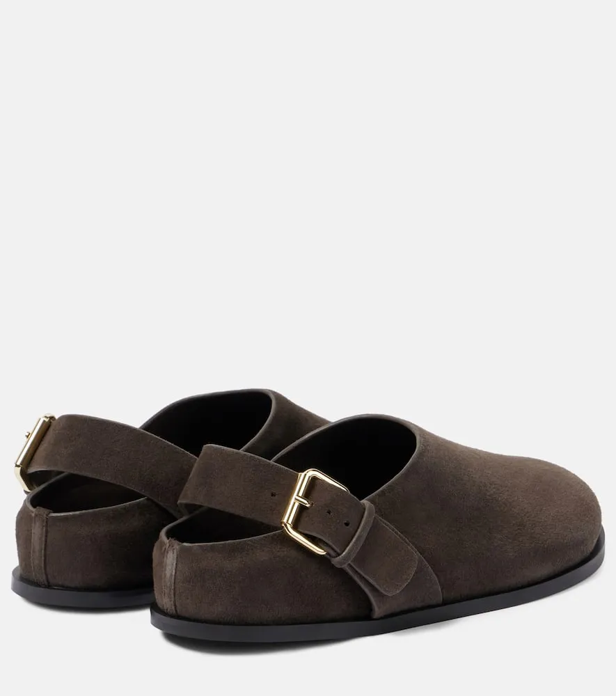 A.Emery Louis suede slingback flats