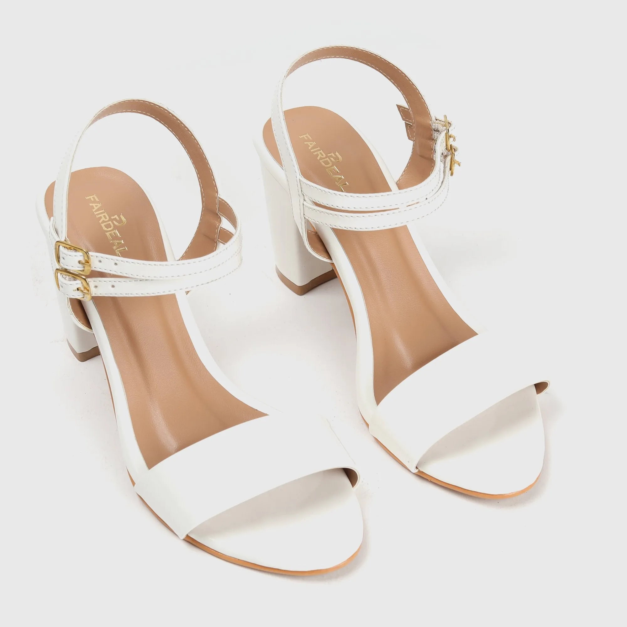 Ankle Strap Patent Block Heel Sandals