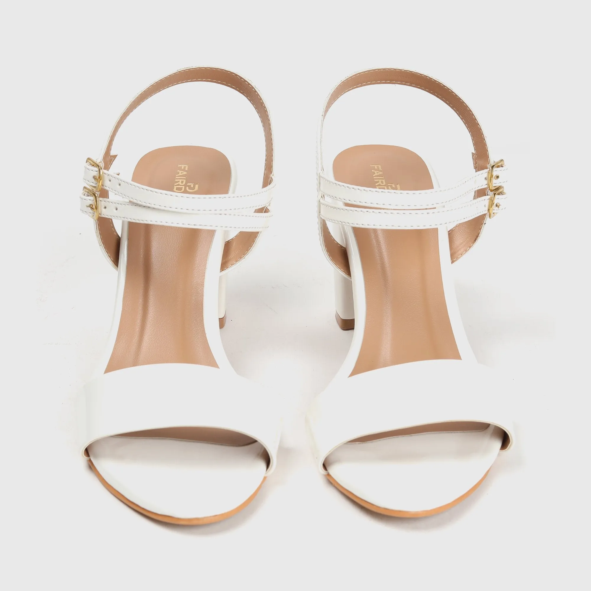 Ankle Strap Patent Block Heel Sandals