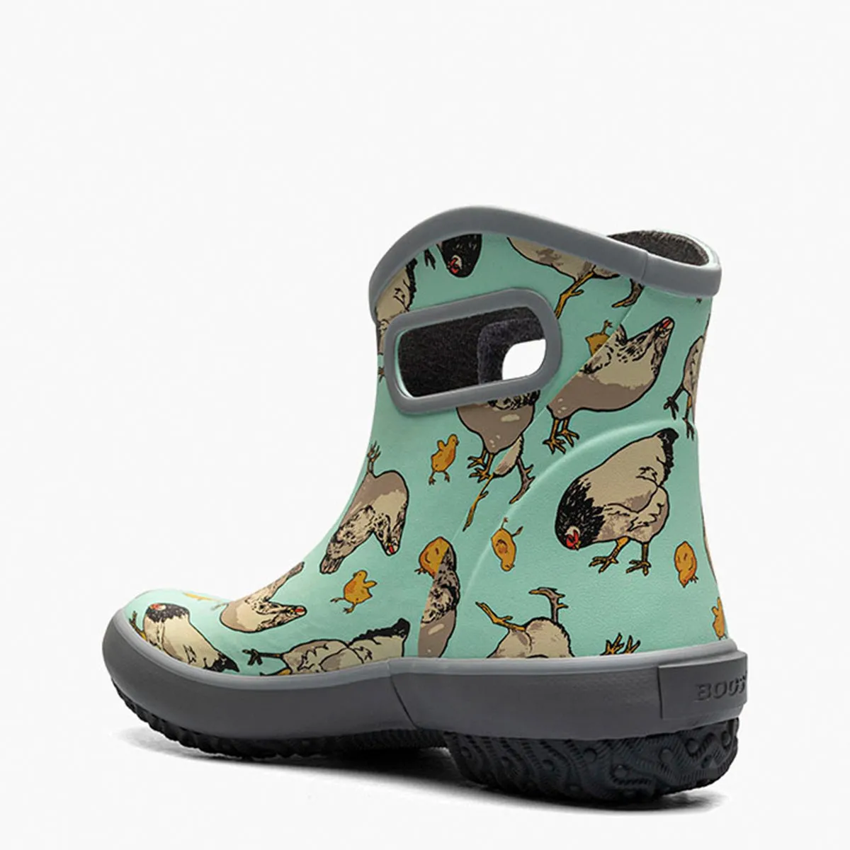Bogs Patch Ladies Ankle Boot - Chickens
