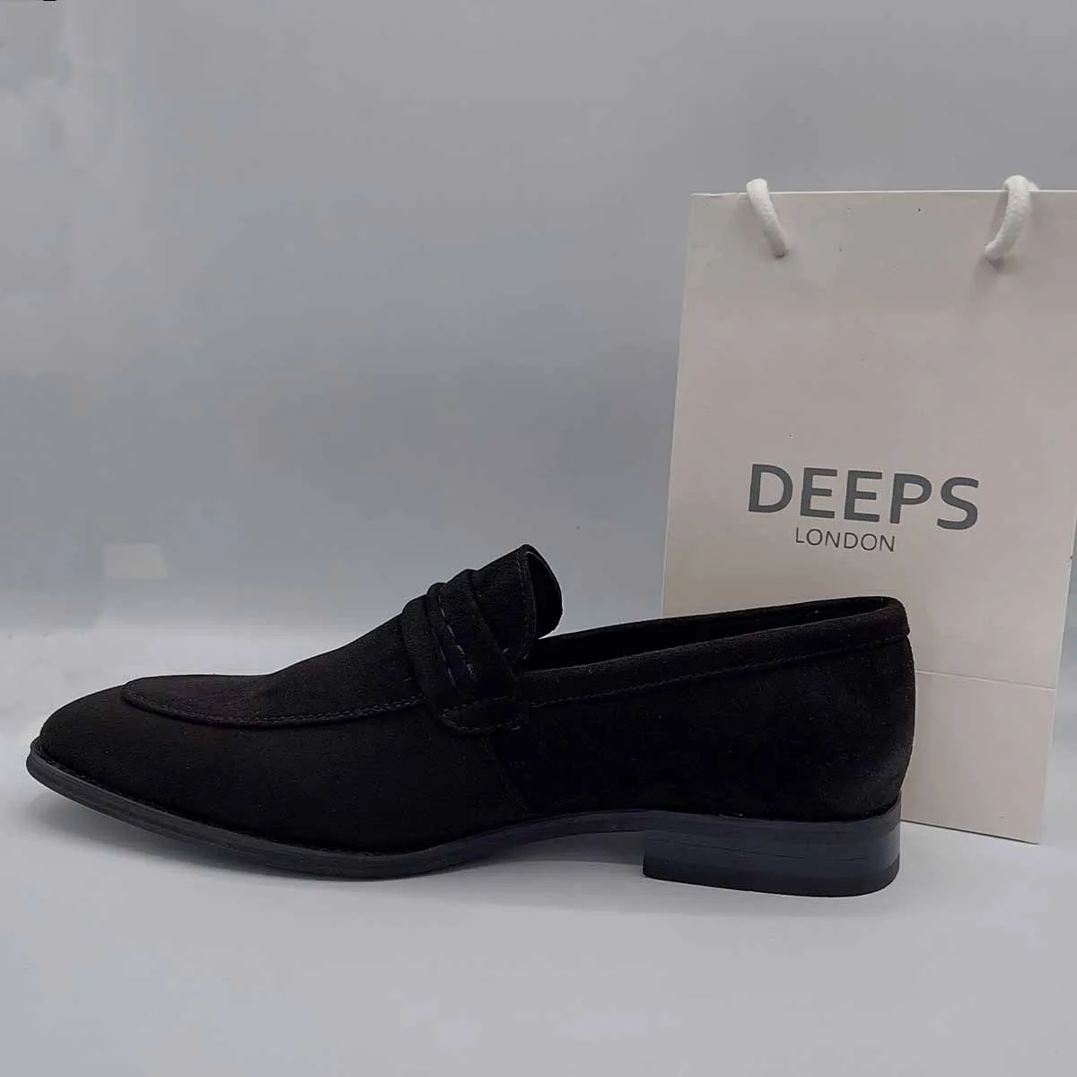 BOLERO MENS MOCCASIN LOAFERS WITH LEATHER LINING