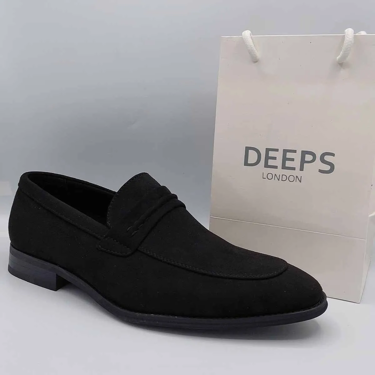 BOLERO MENS MOCCASIN LOAFERS WITH LEATHER LINING