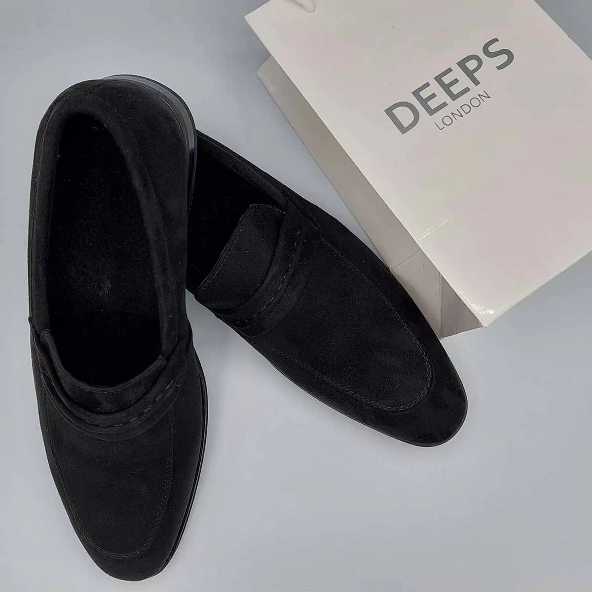 BOLERO MENS MOCCASIN LOAFERS WITH LEATHER LINING