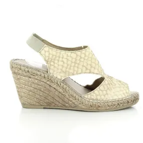 Calzanor 1528 Natural Slingback Espadrilles