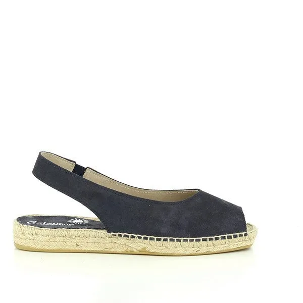 Calzanor 2219 Navy Slingback Espadrilles