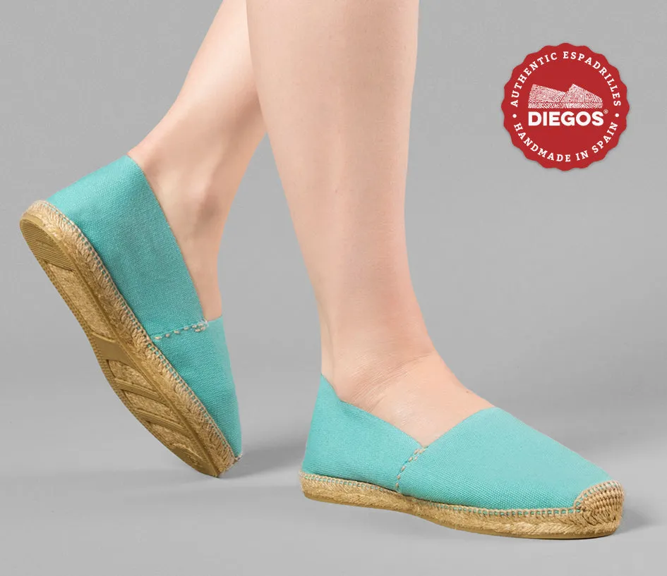 Cyan espadrilles