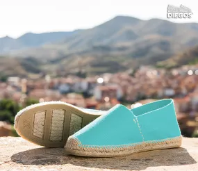 Cyan espadrilles