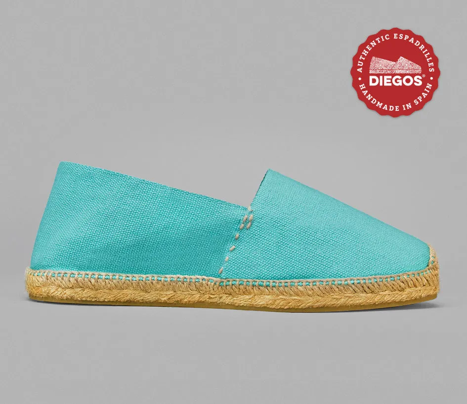 Cyan espadrilles