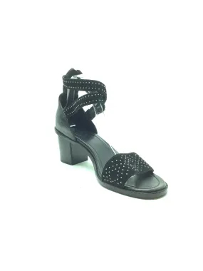Frye Brielle Sandal Leather Black Size: 11