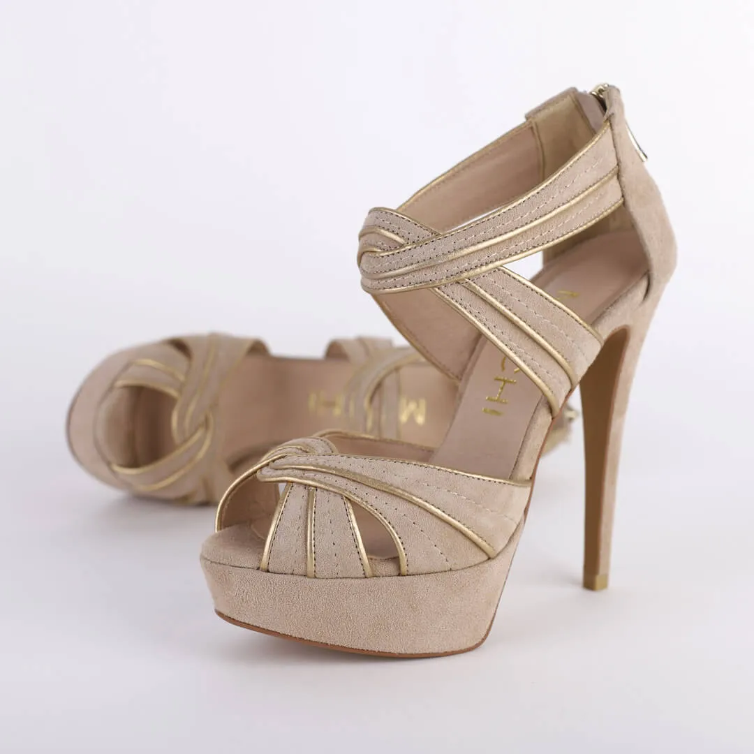 GOLD TWIST - custom tan and black