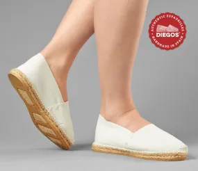 Ivory espadrilles