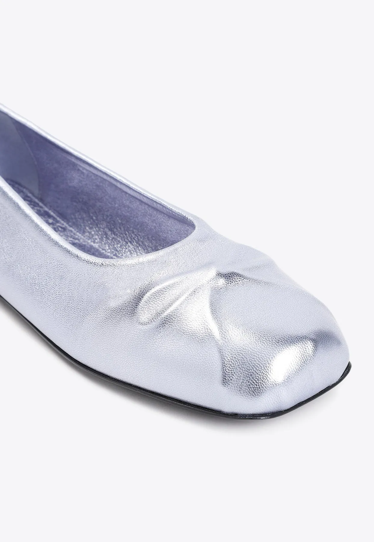 Leather Ballet Flats