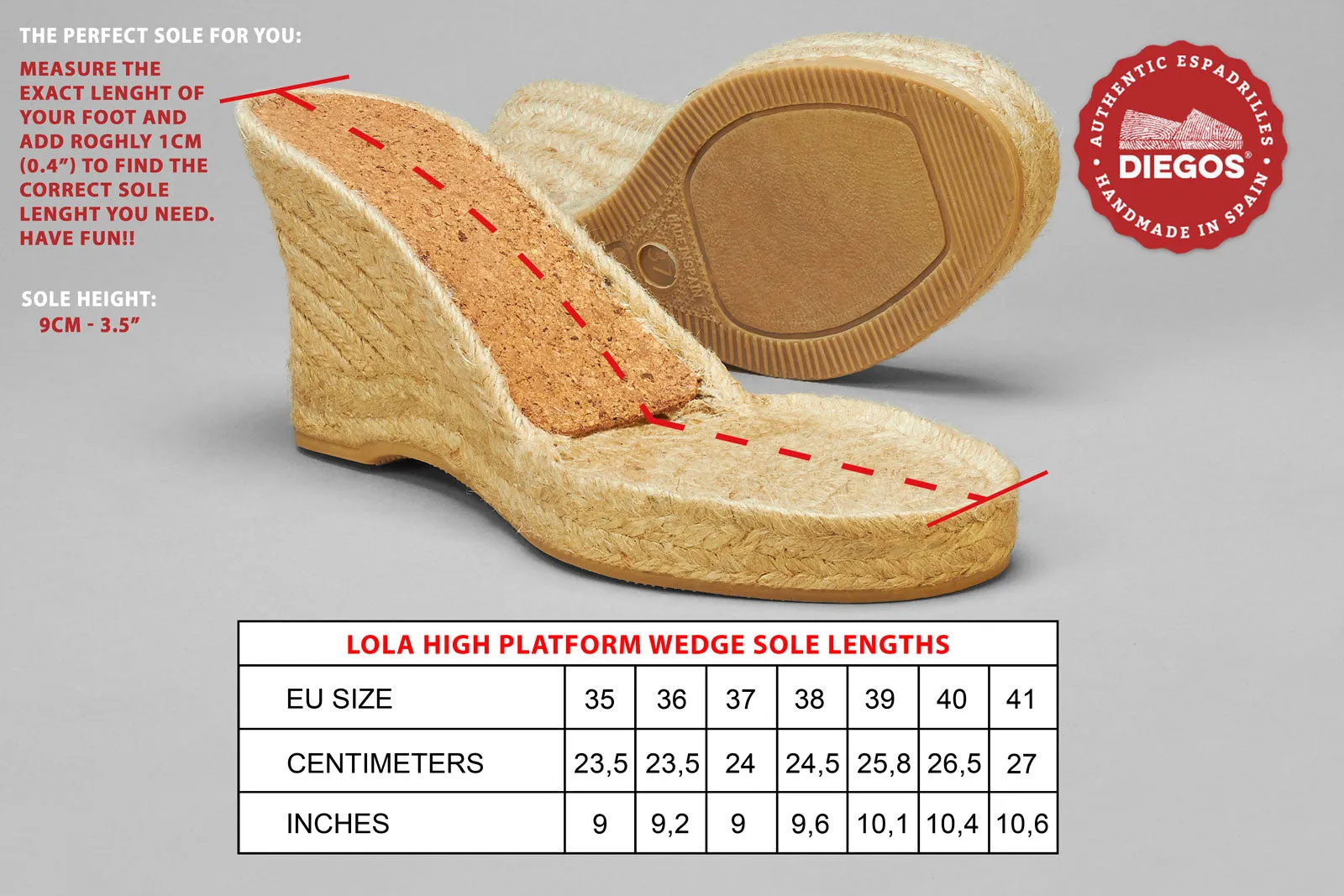Lola high platform wedge sole