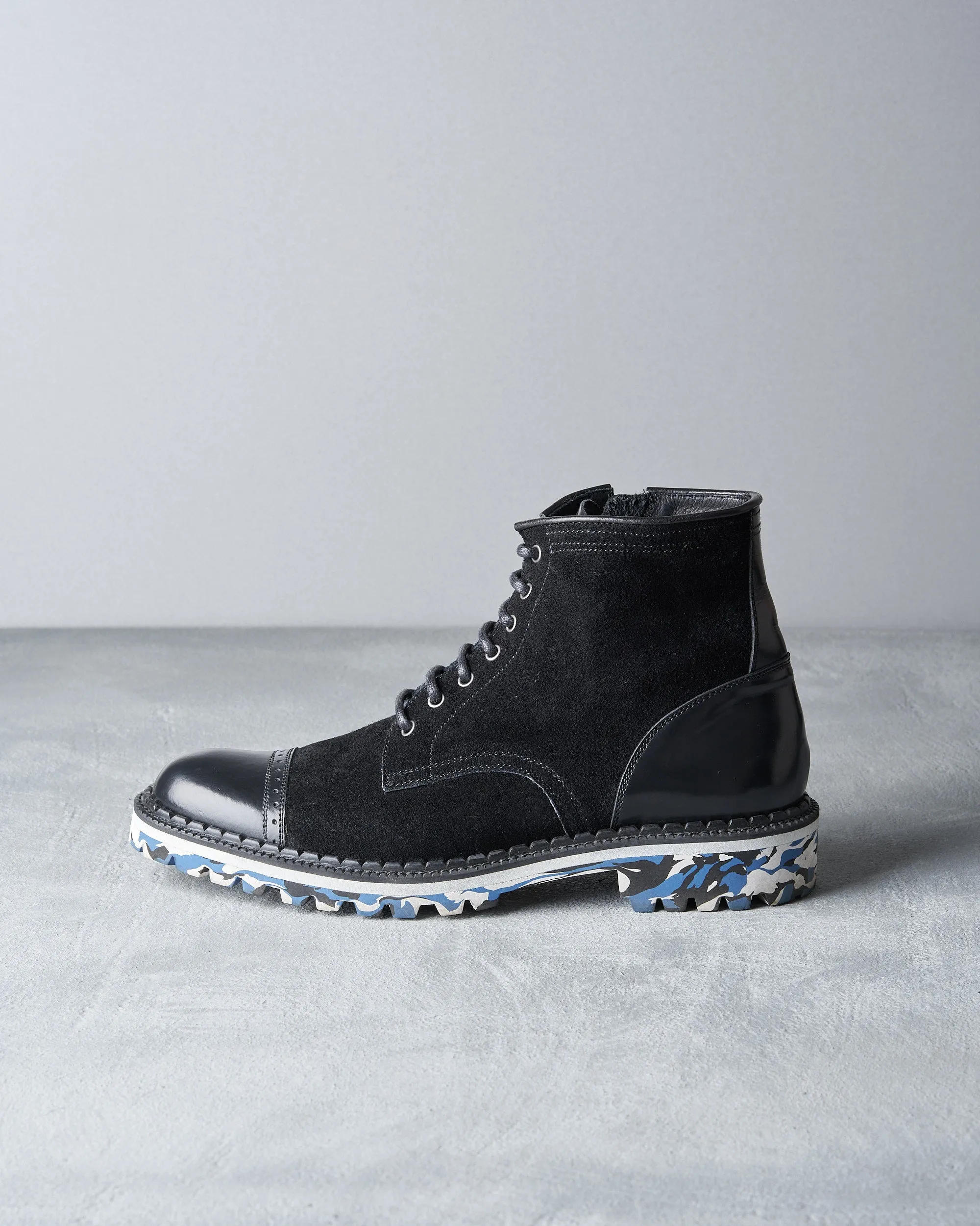 Maison Mihara Yasuhiro Rubber sole leather boot