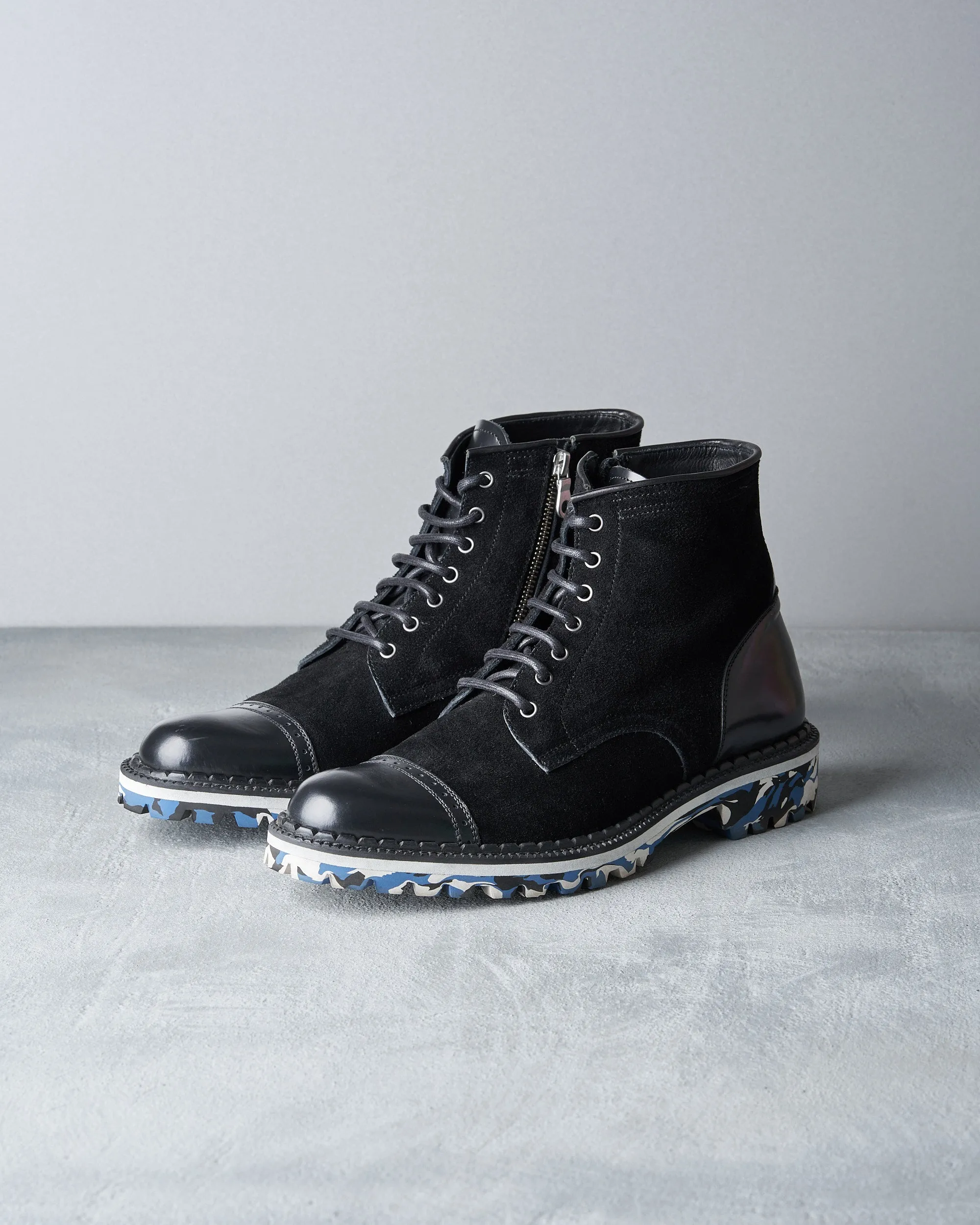 Maison Mihara Yasuhiro Rubber sole leather boot