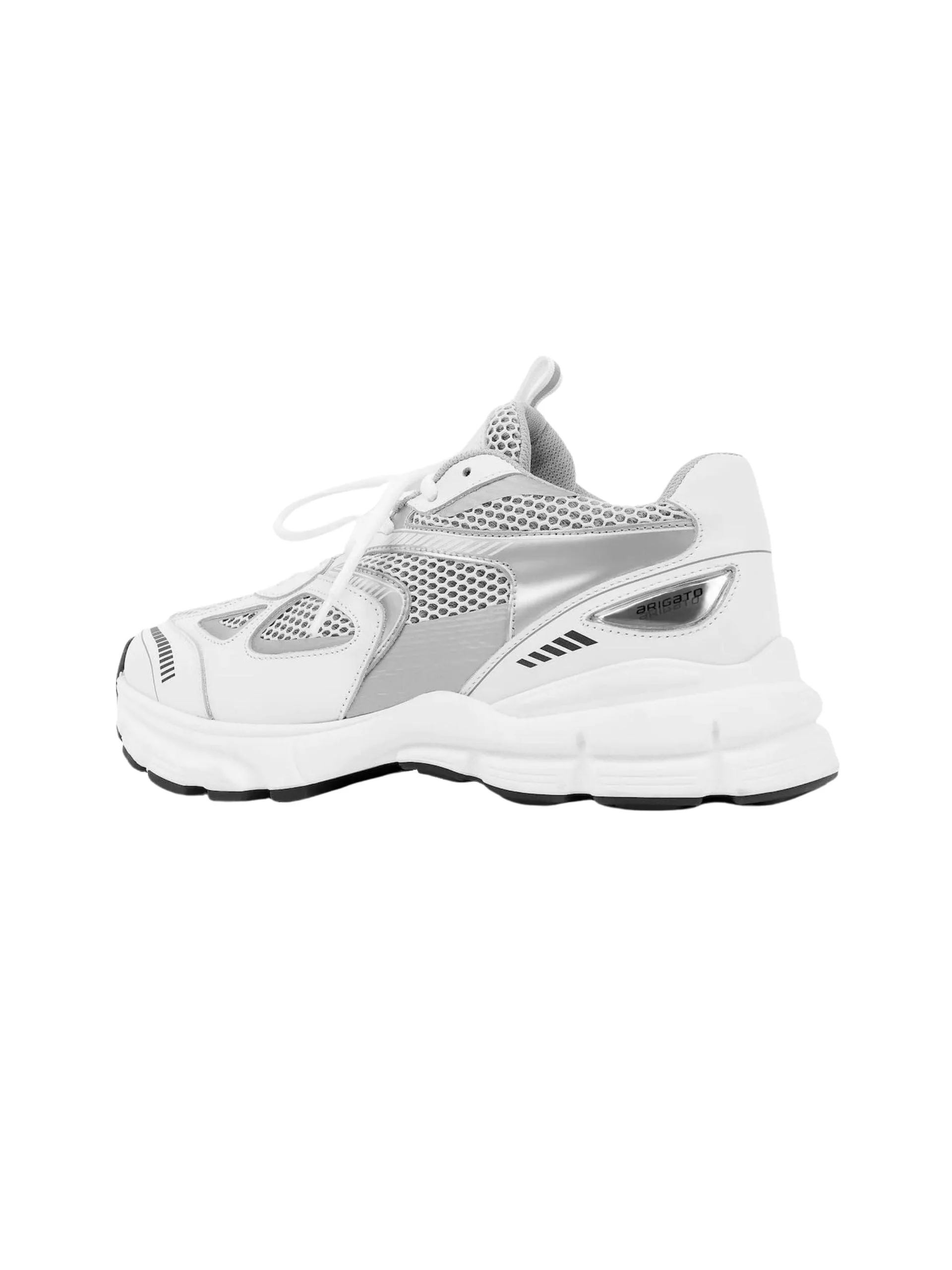 Marathon Runner / White & Silver