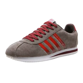 Men's Breathable Low Cut Lace Up Flat Bottom Sneakers
