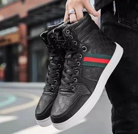 Men's Casual PU Leather Sneakers