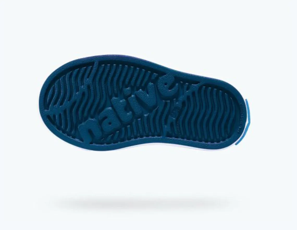 Native Jefferson Shoes in Challenger Blue : Size C2 to J6