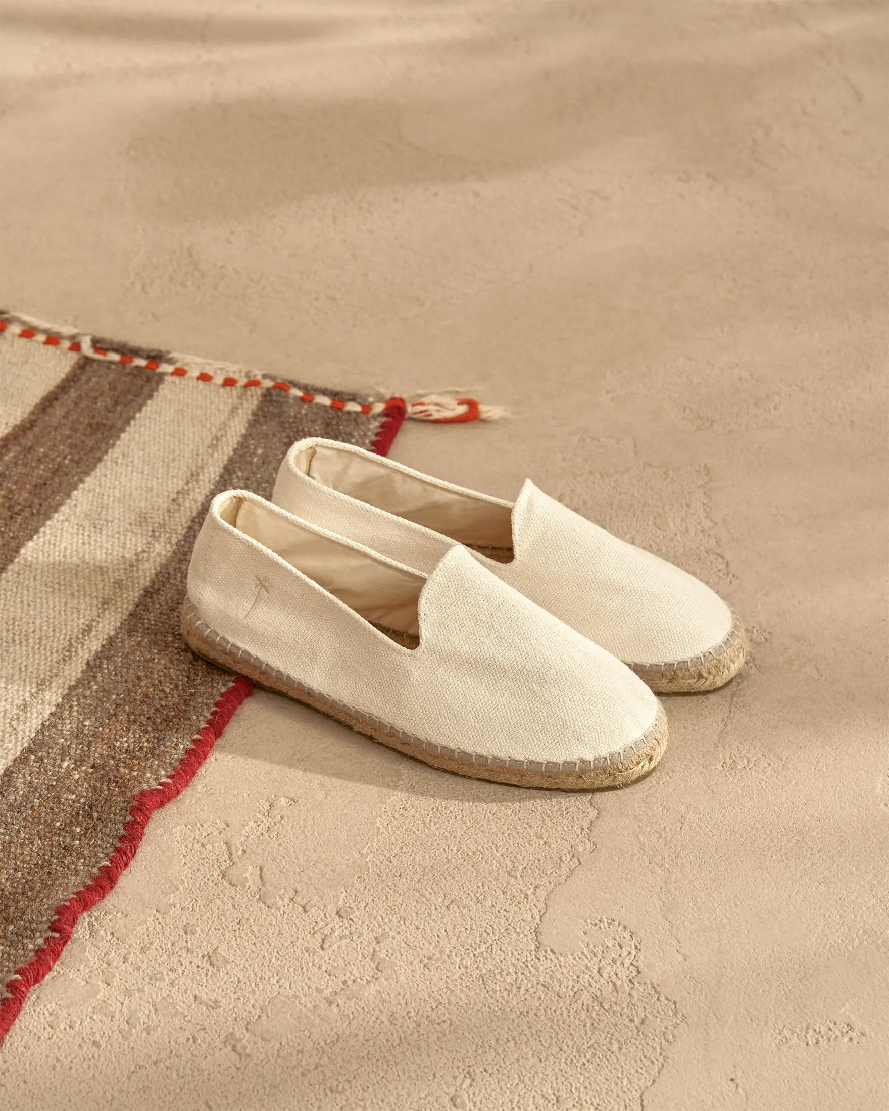 Organic Hemp Espadrilles - O70C0 - La Havana White