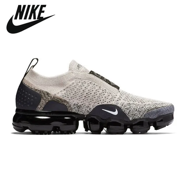 Original Air Vapormax 2018 Elastic band Moc Running Shoes Light Cream Celestial Teal Gunsmoke Sneakers Shoes For Women 36-45