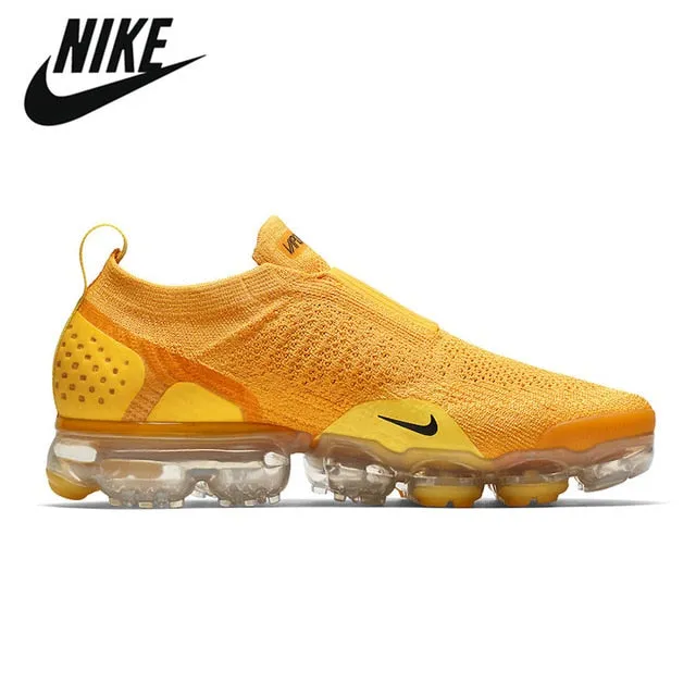 Original Air Vapormax 2018 Elastic band Moc Running Shoes Light Cream Celestial Teal Gunsmoke Sneakers Shoes For Women 36-45