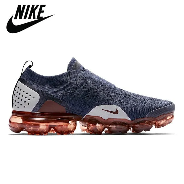 Original Air Vapormax 2018 Elastic band Moc Running Shoes Light Cream Celestial Teal Gunsmoke Sneakers Shoes For Women 36-45