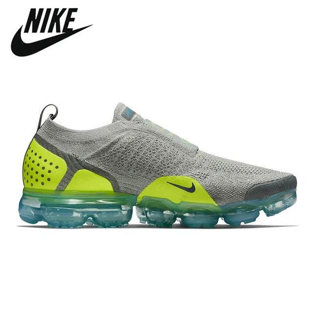 Original Air Vapormax 2018 Elastic band Moc Running Shoes Light Cream Celestial Teal Gunsmoke Sneakers Shoes For Women 36-45