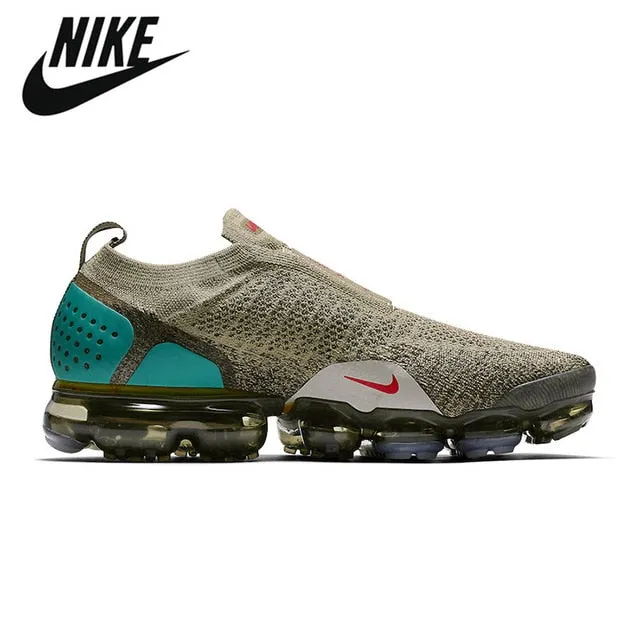 Original Air Vapormax 2018 Elastic band Moc Running Shoes Light Cream Celestial Teal Gunsmoke Sneakers Shoes For Women 36-45