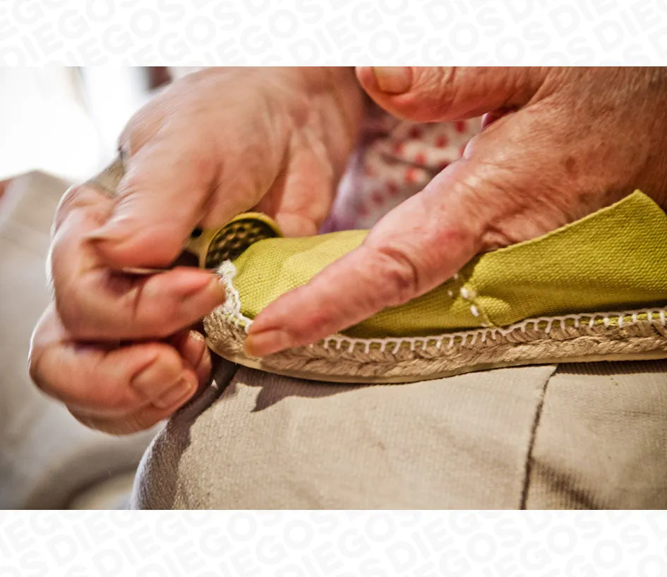 Pistachio espadrilles