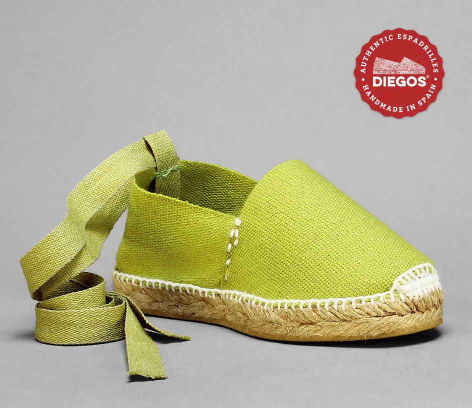 Pistachio espadrilles