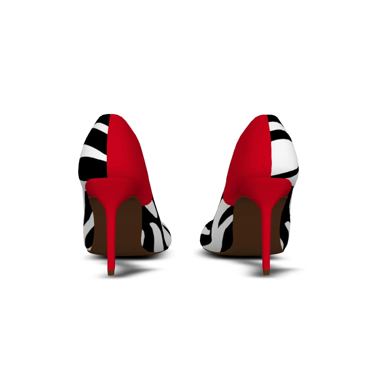 Polished Punteggiata Ze-Re Hand Painted Women's High-heeled Shoes | 4Inch Heel