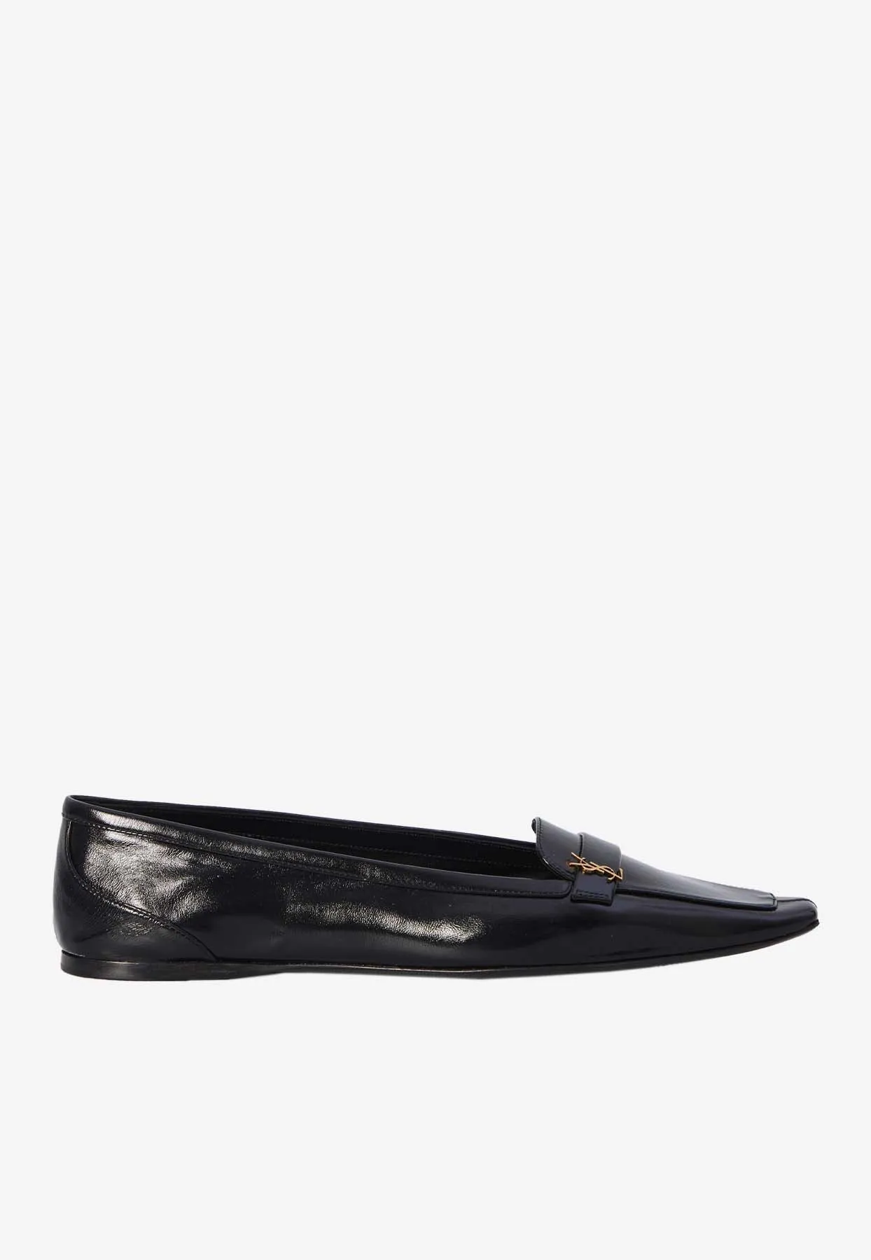 Poppy Calf Leather Ballet Flats