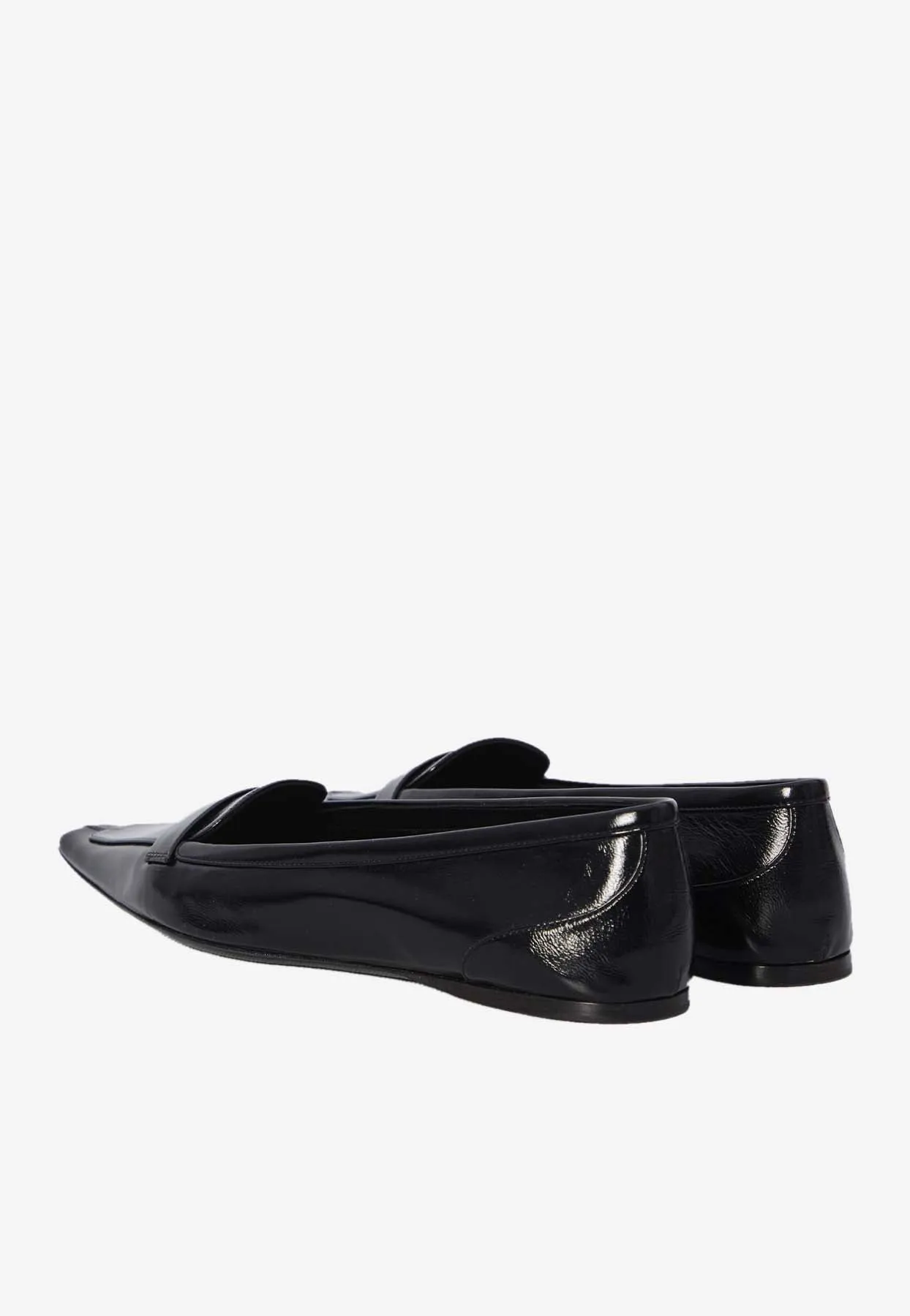 Poppy Calf Leather Ballet Flats