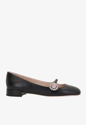 Preshoes Mary-Jane Leather Ballet Flats