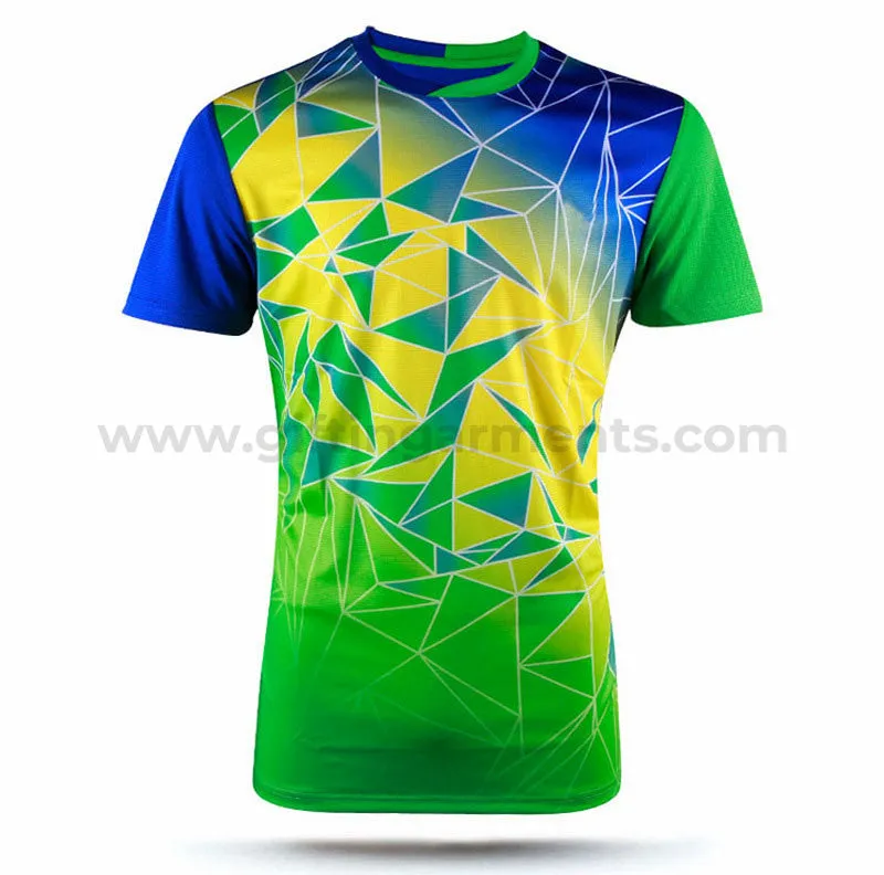 Quick Dry Sports Sublimation Printing Marathon Running Custom Design T shirt