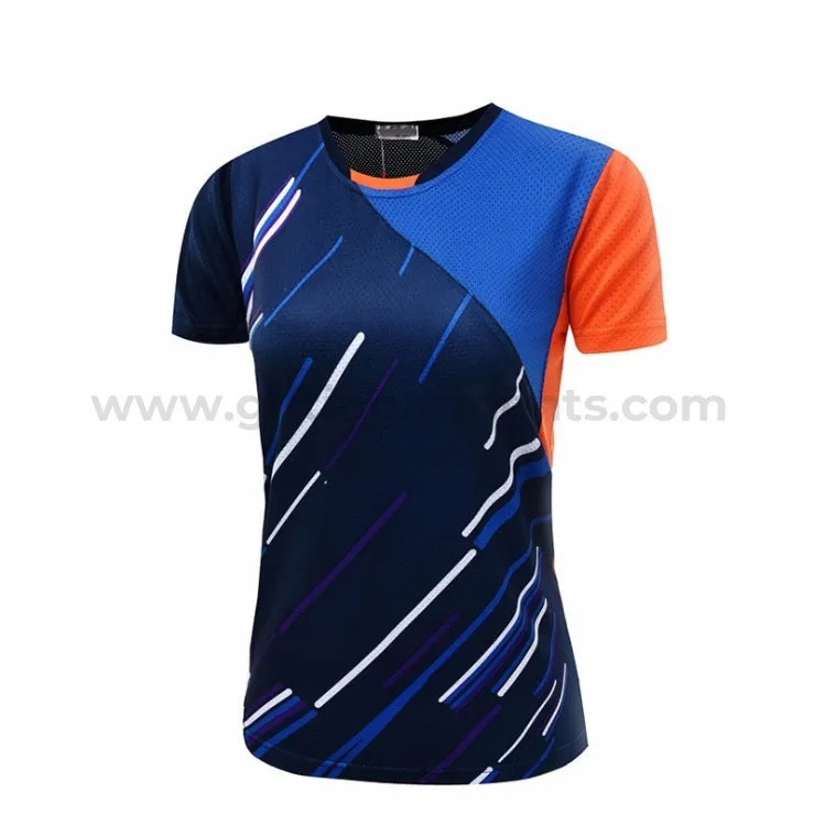 Quick Dry Sports Sublimation Printing Marathon Running Custom Design T shirt