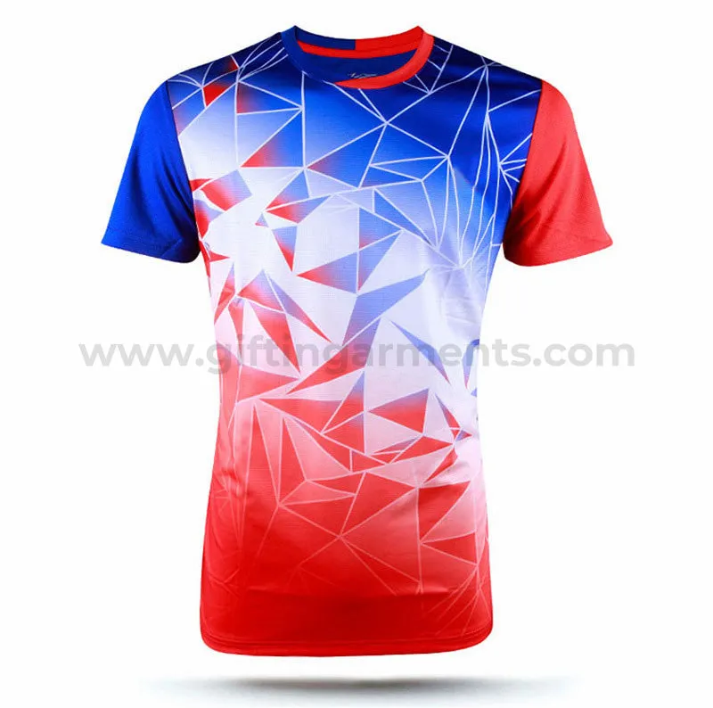 Quick Dry Sports Sublimation Printing Marathon Running Custom Design T shirt