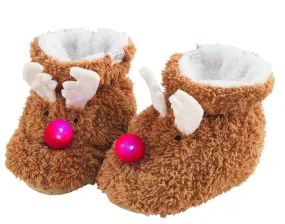 Reindeer Light Up Slippers