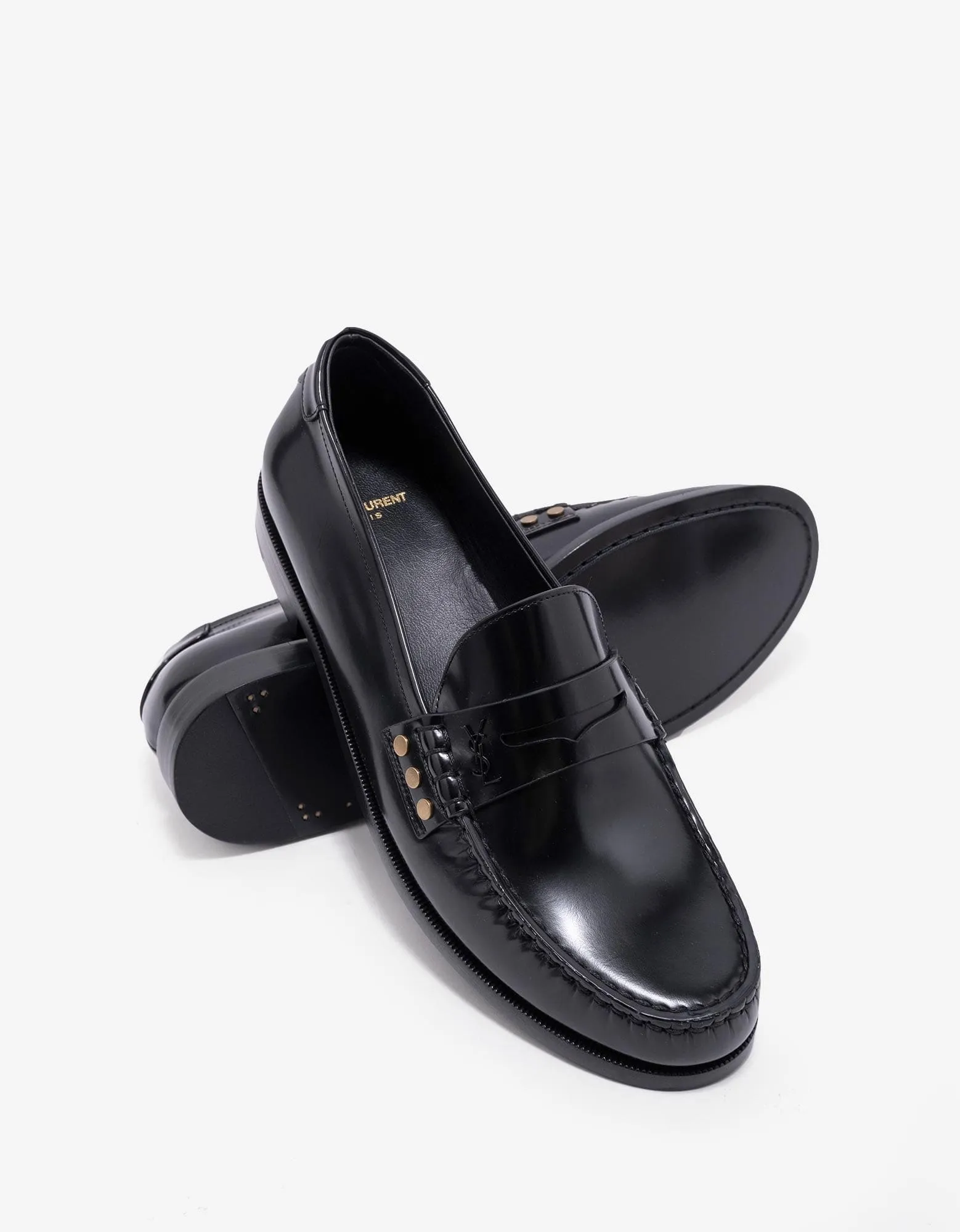 Saint Laurent Black Le Loafer