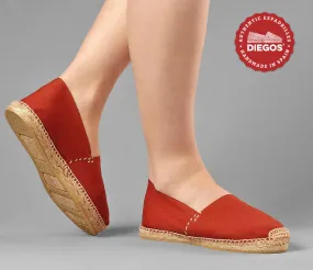 Terracotta espadrilles