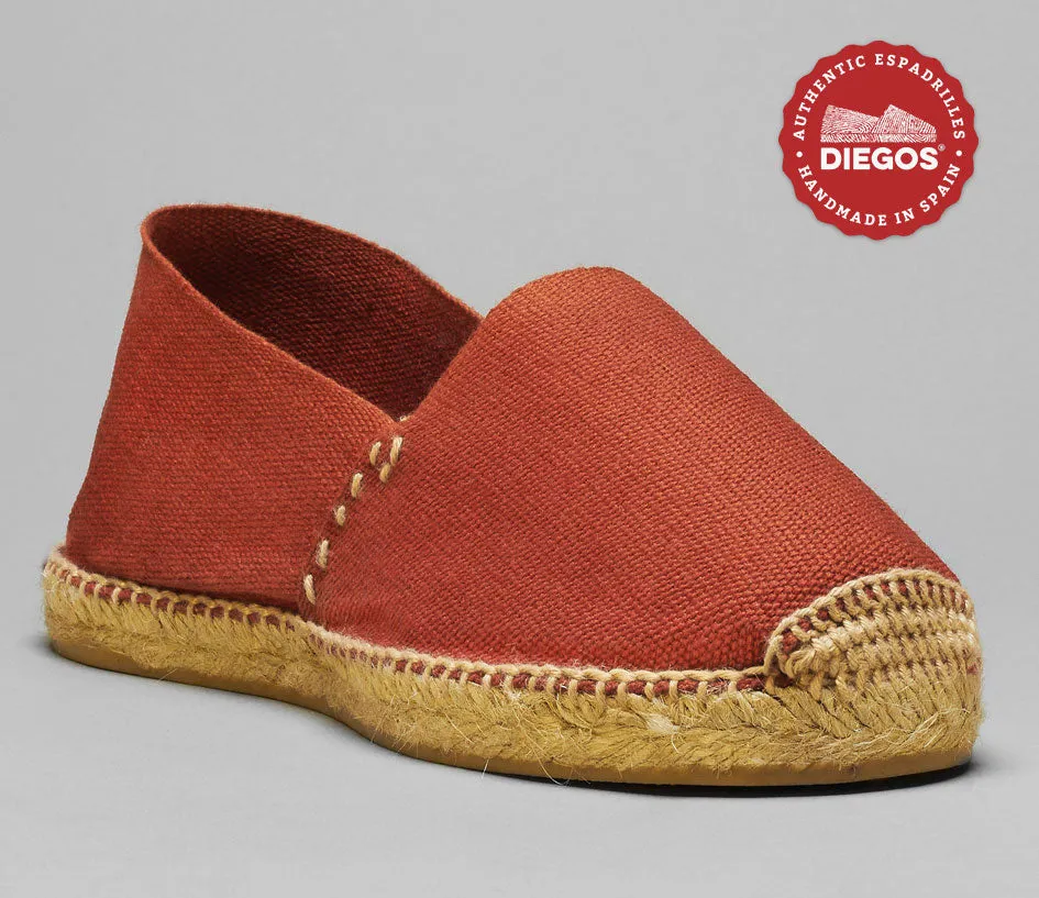 Terracotta espadrilles