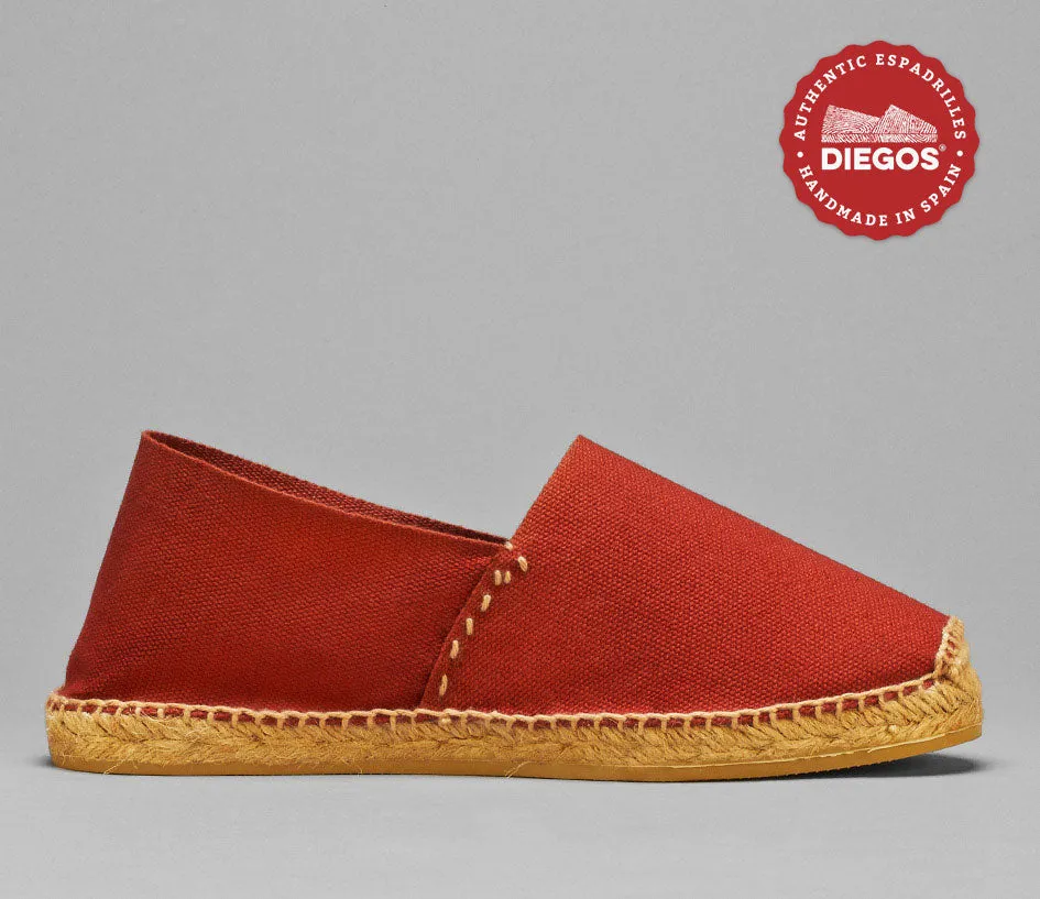 Terracotta espadrilles
