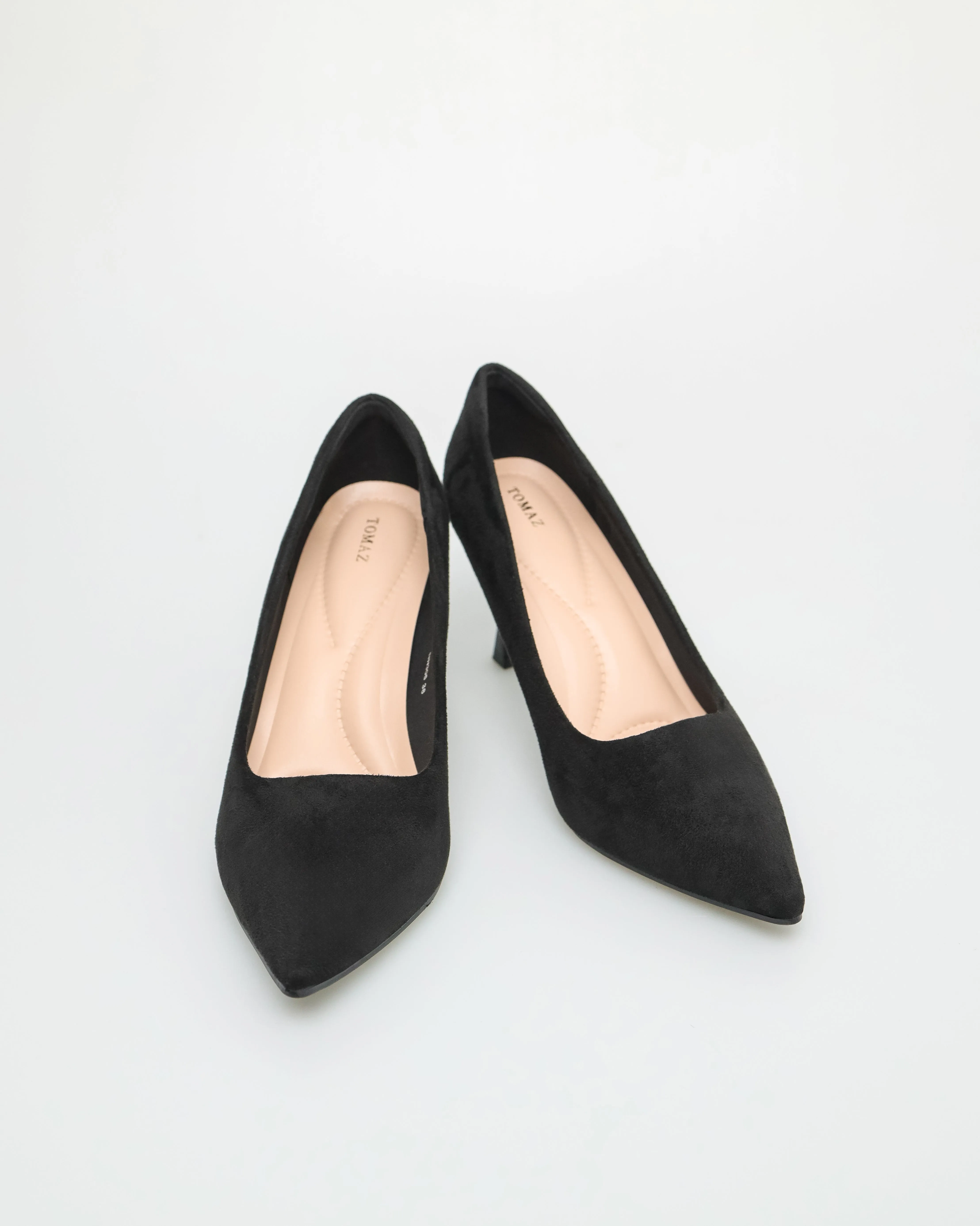 Tomaz NN306 Ladies Pointed Spool Heels
