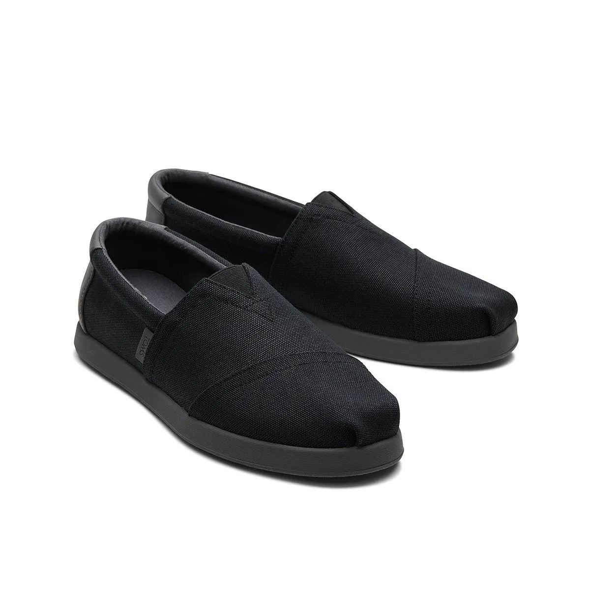 TOMS Espadrille Alpargata Forward Men - Black Canvas