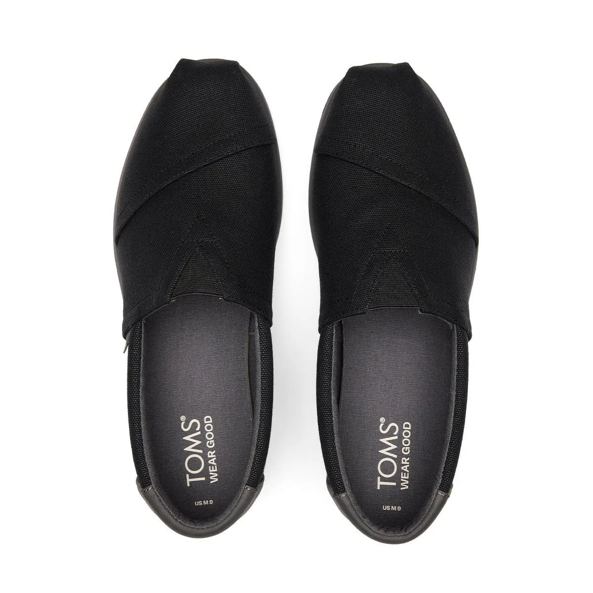 TOMS Espadrille Alpargata Forward Men - Black Canvas