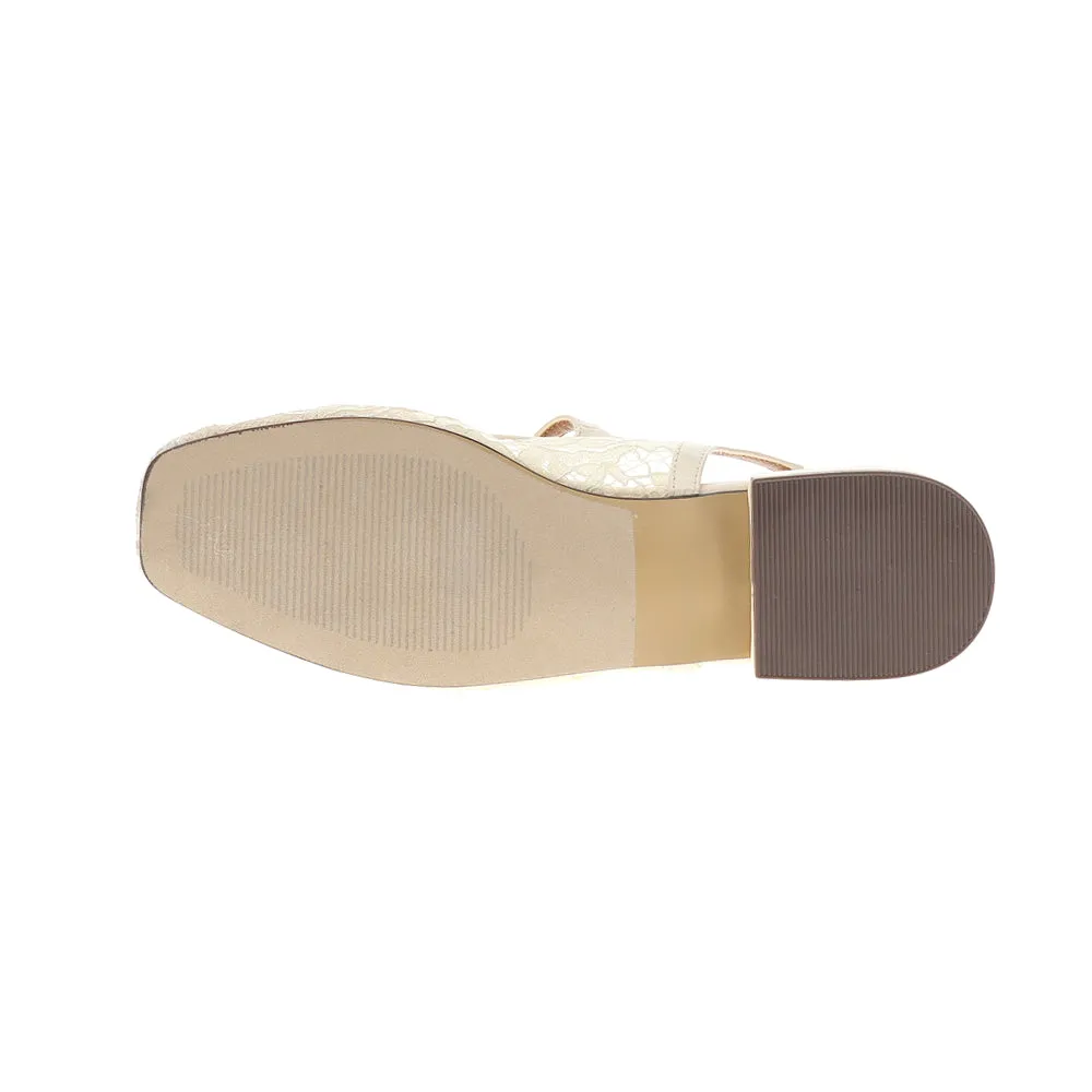 Vila Mary Jane Sling Back Flats