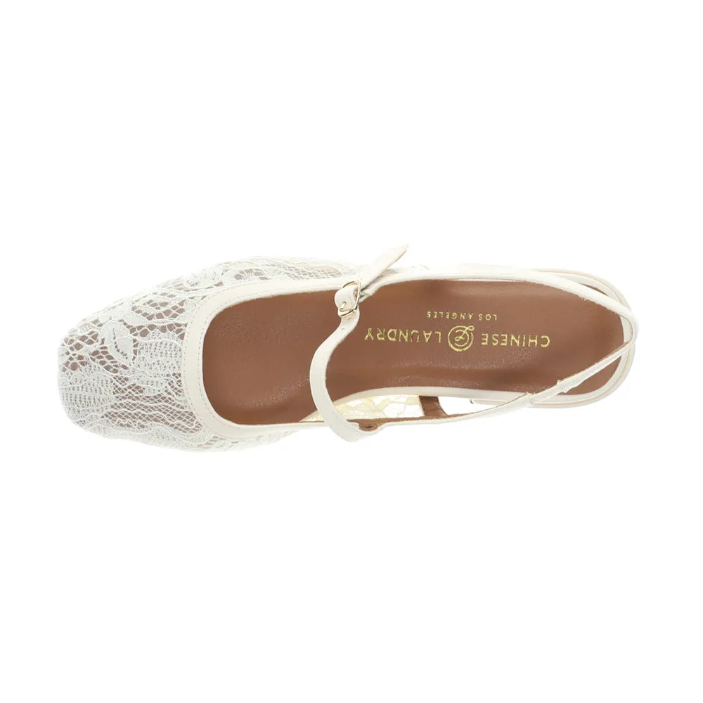 Vila Mary Jane Sling Back Flats