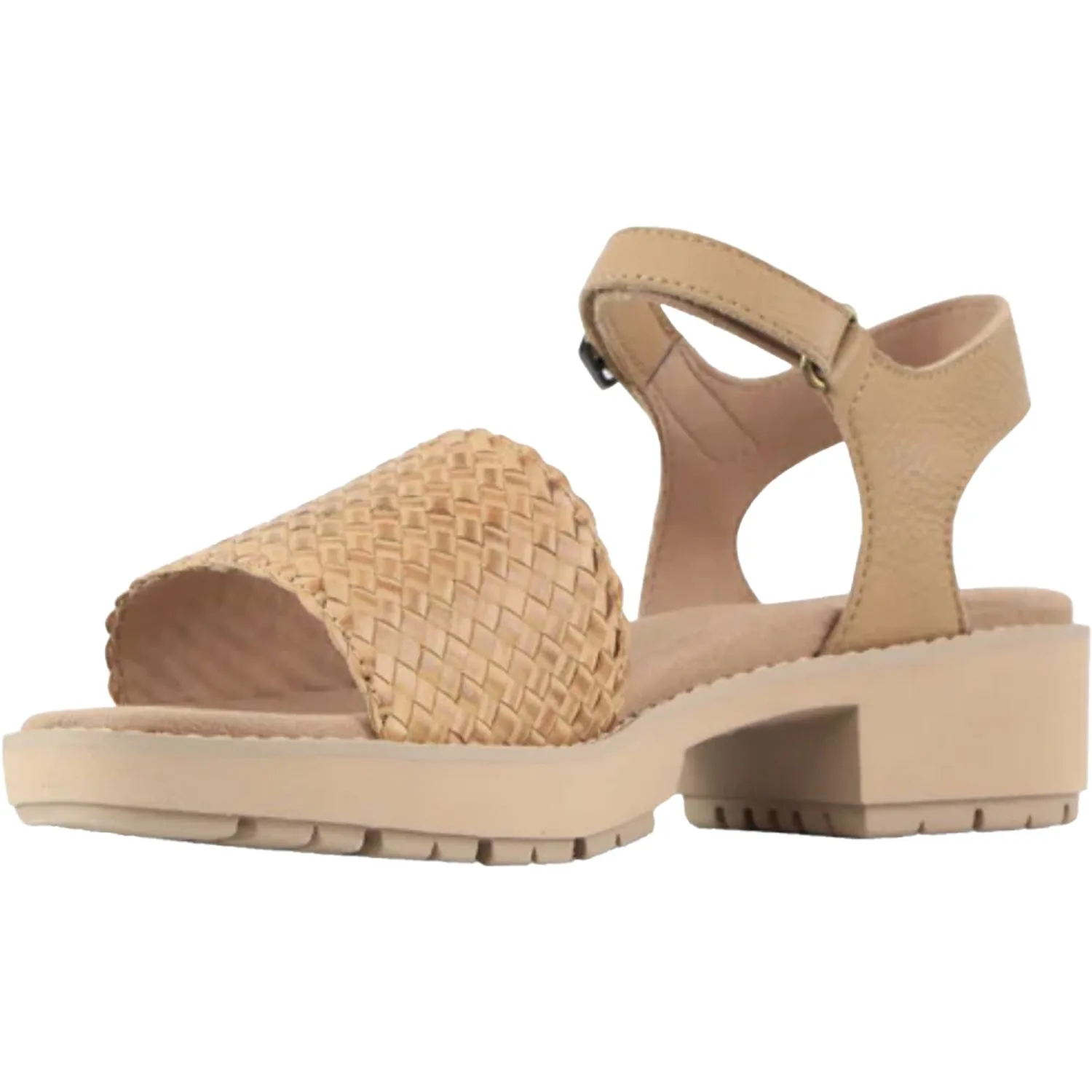 Women's Munro Connor Natural Woven Leather